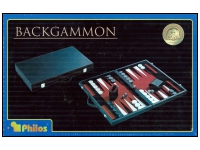 Backgammon: Red - Medium, synthetic leather