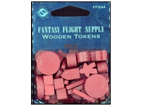 FFG Wooden Tokens: Red