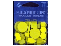 FFG Wooden Tokens: Yellow