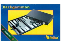 Backgammon: Grey - Medium, synthetic leather