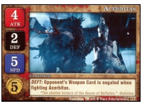 Spartacus: Acerbitas Promo Card (Promo)