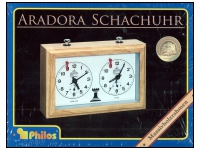 Schackklocka/Chess clock Wooden Aradora