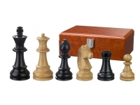 Schackpjäser/Chesspieces: Ludwig XIV, 78 mm (med låda)