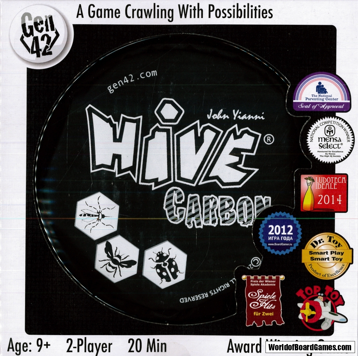 Hive: Carbon - WorldofBoardGames.com