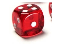 Translucent - Red - d6