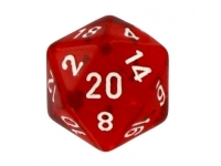 Translucent - Red - d20