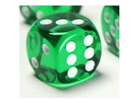 Translucent - Green - d6