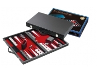 Backgammon: Red - Medium, synthetic leather