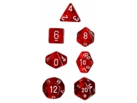 Translucent - Red - Dice Set