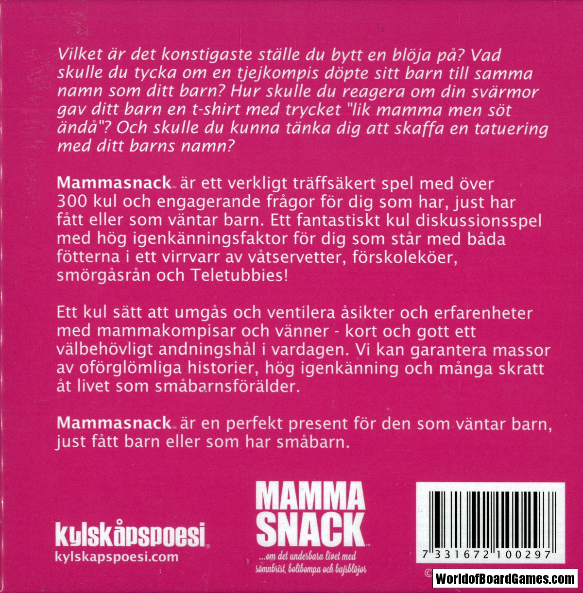 Mammasnack - WorldofBoardGames.com