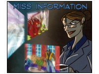 Sentinels of the Multiverse: Miss Information Villain Character (Exp.)