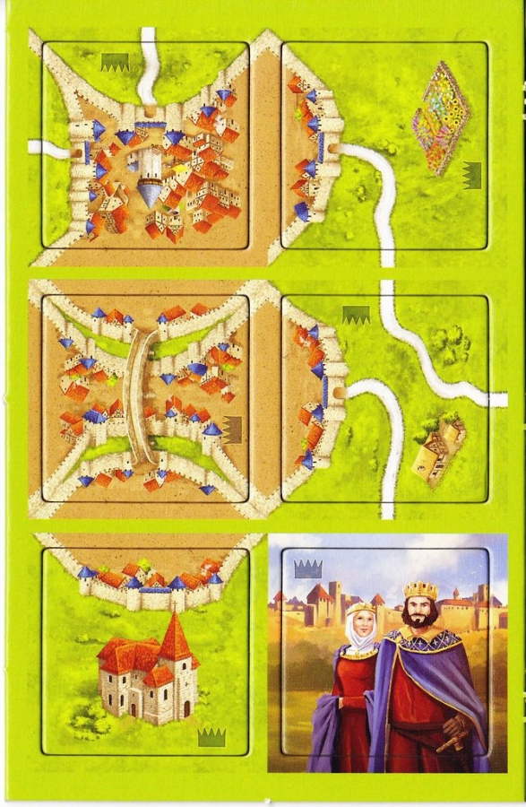 Carcassonne Expansion The King & barons-NEUF-Sans Boîte 
