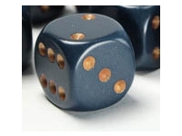 Opaque - Dusty Blue/Copper - d6