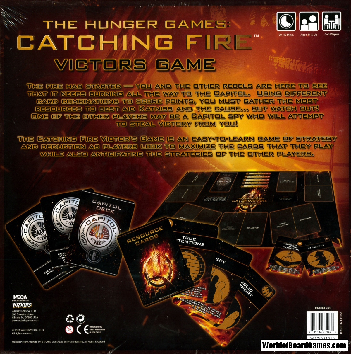 The Hunger Games Catching Fire Victors Game