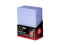 Ultra Pro: 3" X 4" Super Clear Premium Toploader 25ct (25 st)