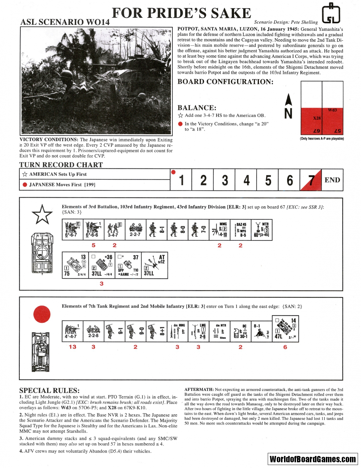 squad leader scenarios