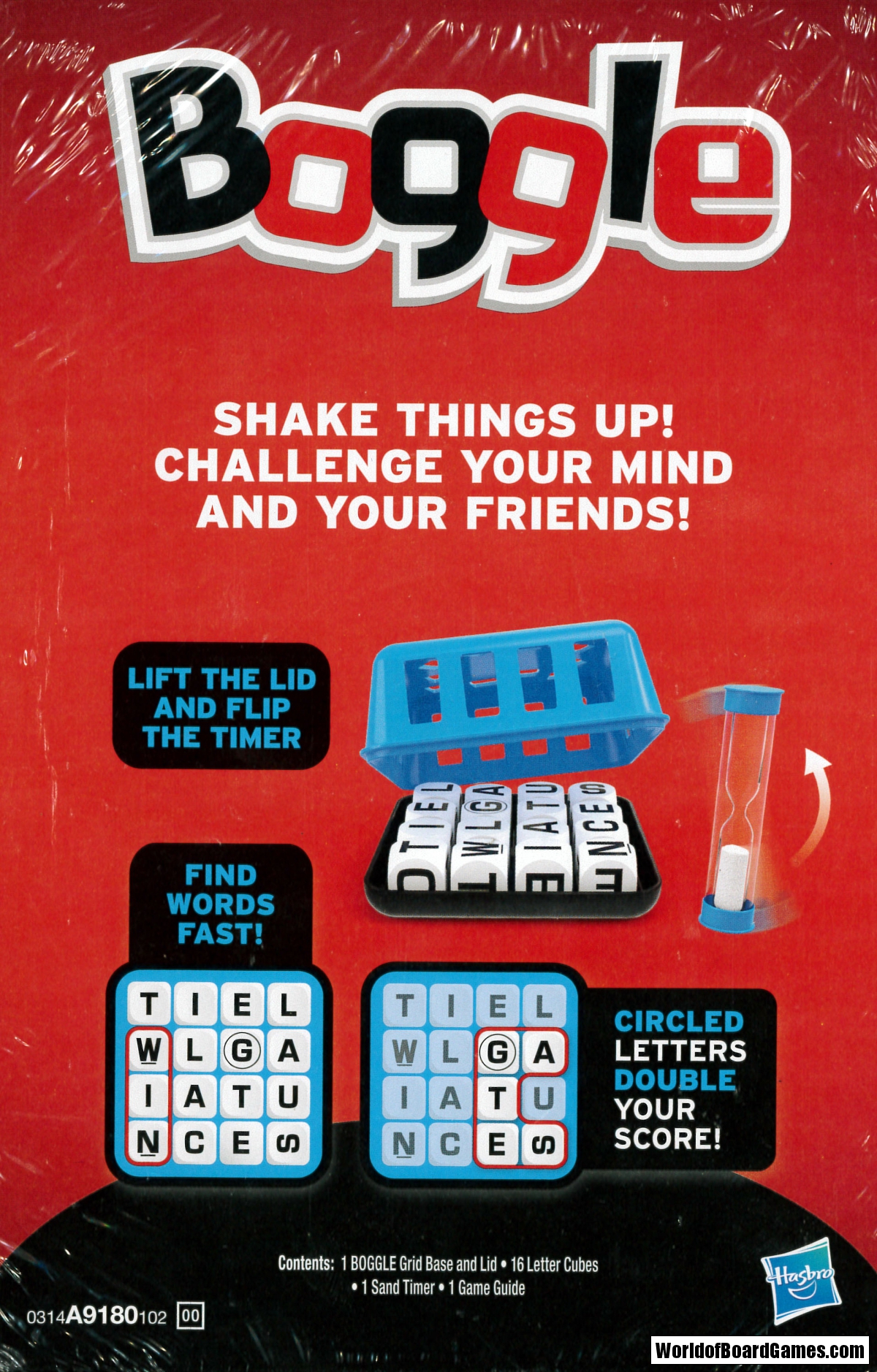 Boggle with sand timer (ENG)
