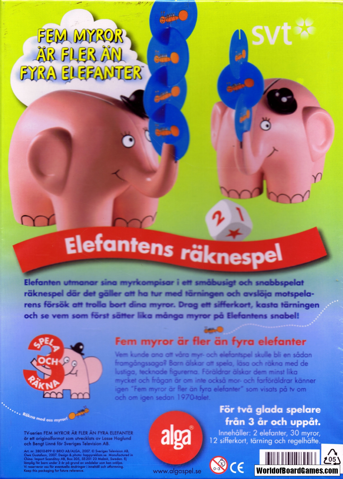 Fem Myror Och Fyra Elefanter