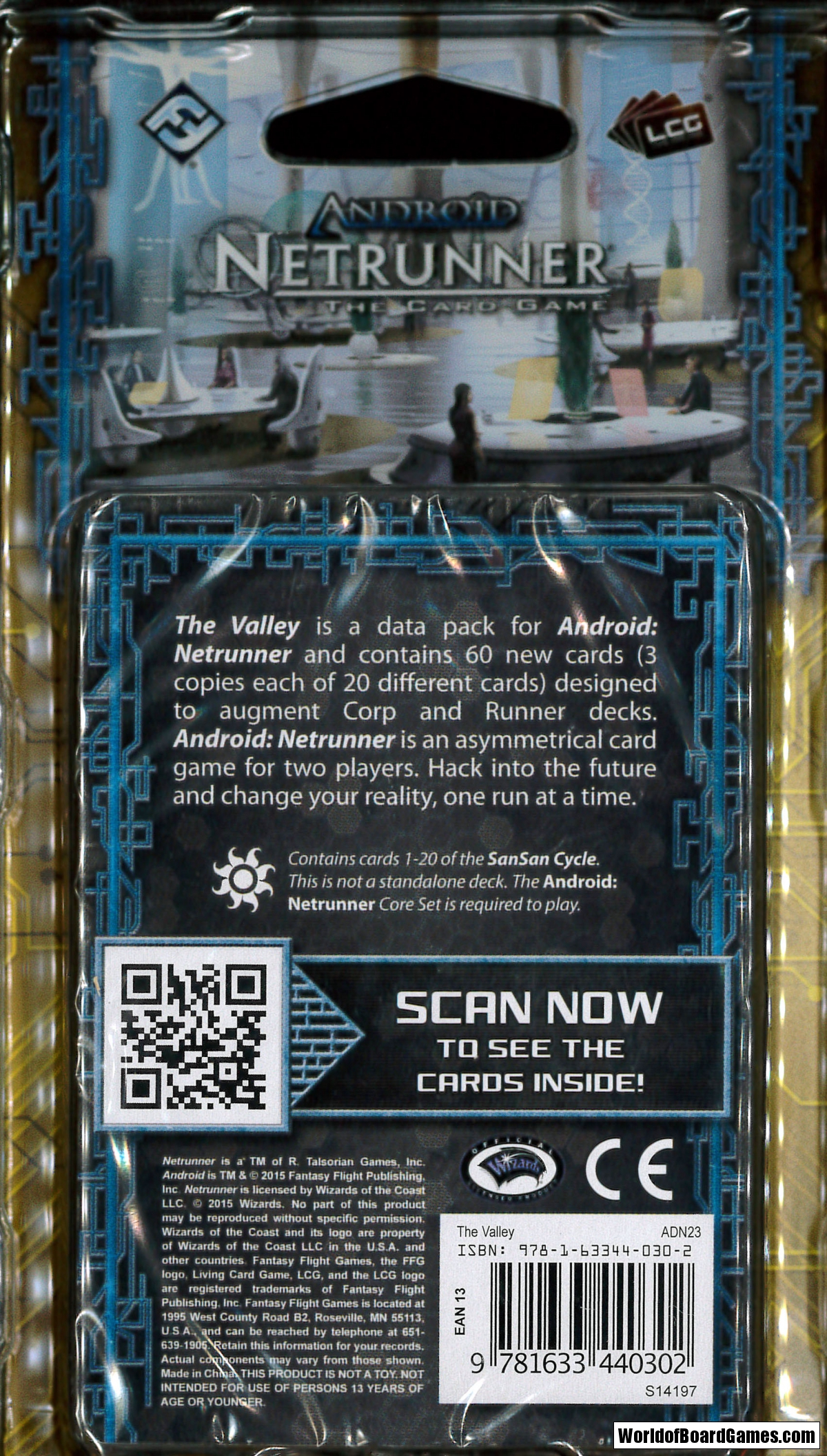 Android: Netrunner (LCG) - The Valley (Exp.) - WorldofBoardGames.com