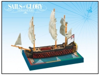 Sails of Glory Ship Pack: Montagne 1790 / Commerce de Marseille 1788 (Exp.)