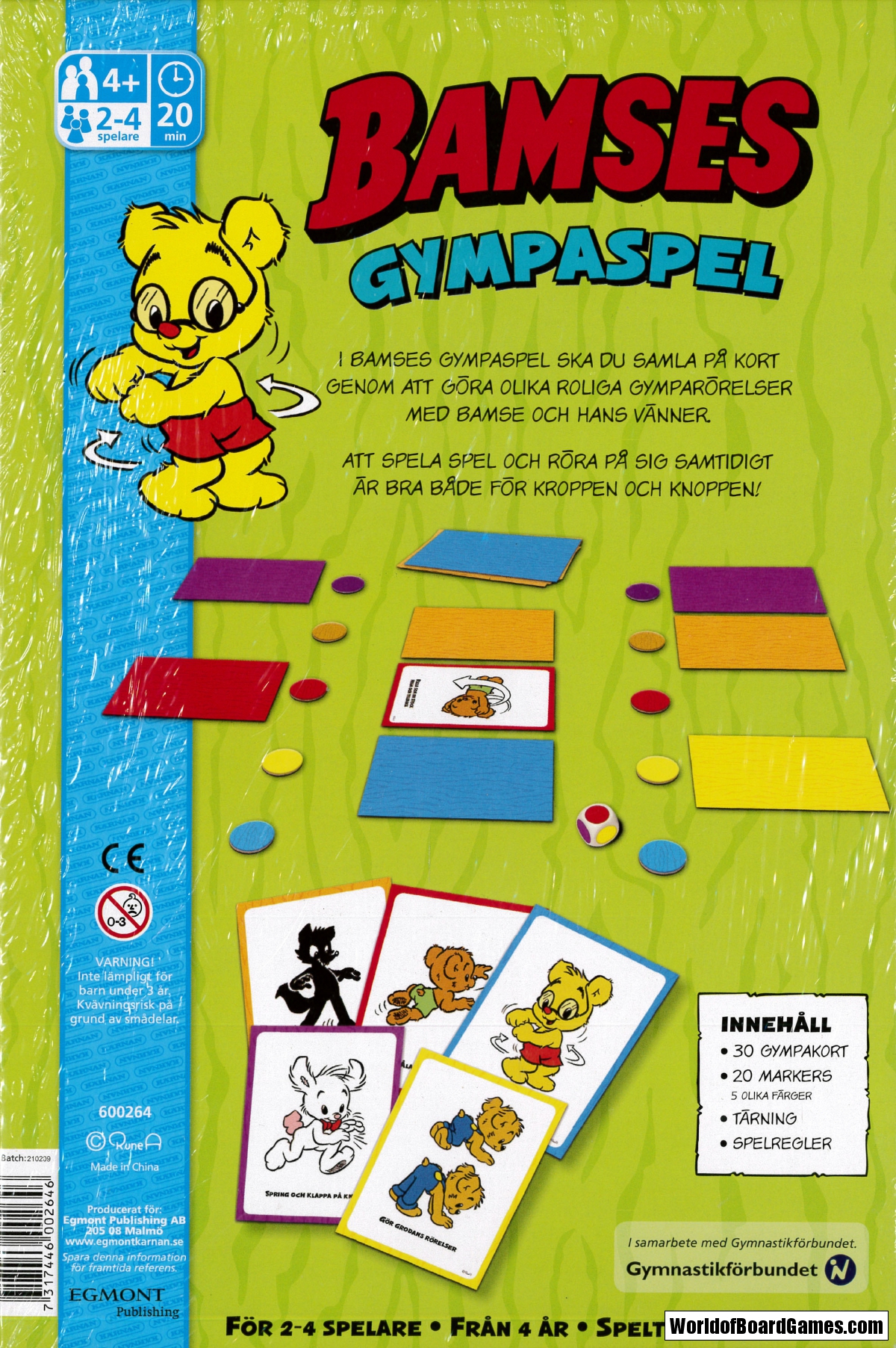 Köp Bamses Gympaspel på