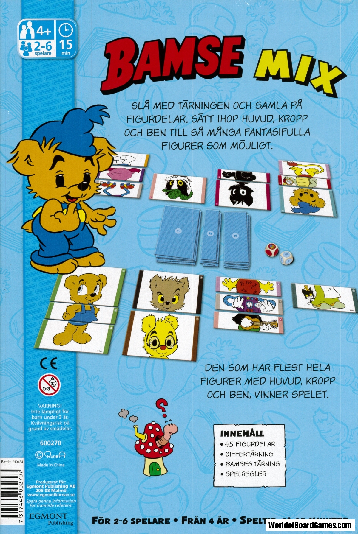 Bamse Mix WorldofBoardGames.com