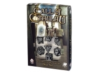 Dice Set - Call of Cthulhu, Black - Glow in the Dark