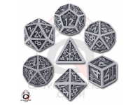 Dice Set - Dwarven, Gray and Black