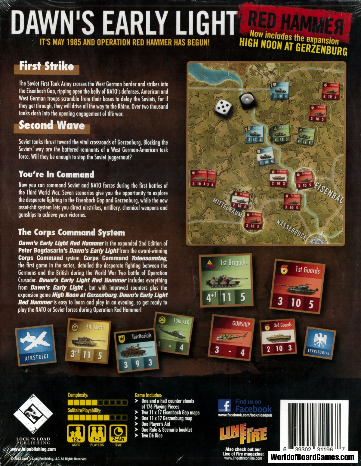 Corps Command Dawn's Early Light Red Hammer