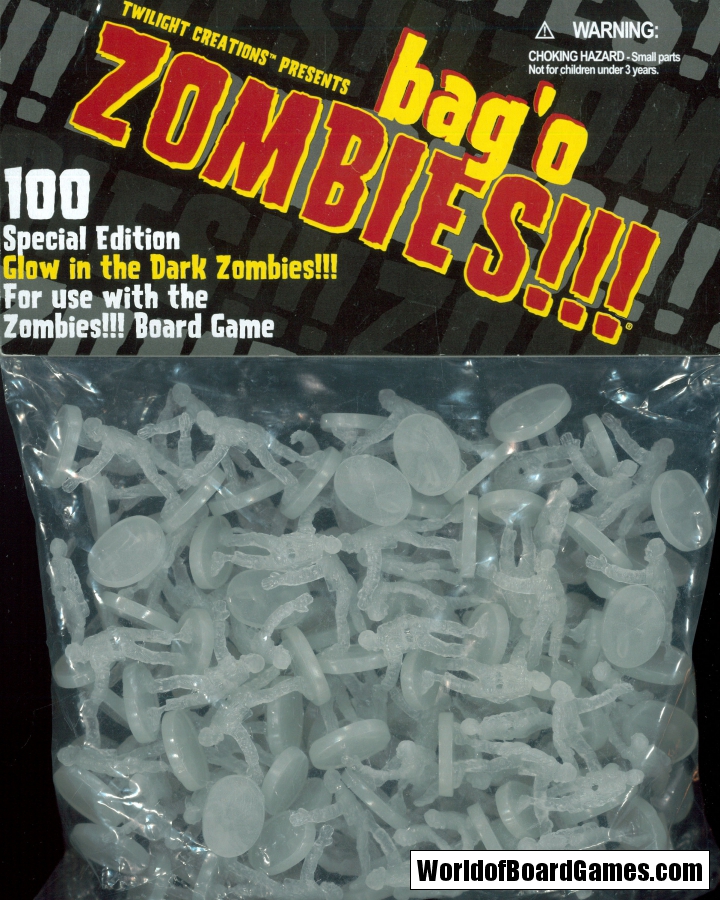 Zombies!! Glow in the Dark Bag o' Zombies
