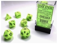 Vortex - Bright Green/Black - Dice set