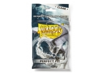 Dragon Shield: (63 x 88 mm) Perfect Fit Sleeves - Clear 100st