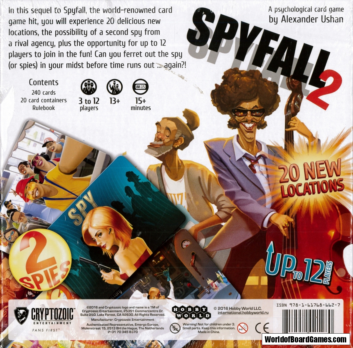 Spyfall 2 - WorldofBoardGames.com