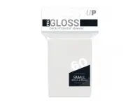 Ultra Pro: PRO-Gloss 60ct Small Deck Protector sleeves: Clear (62 x 89 mm)