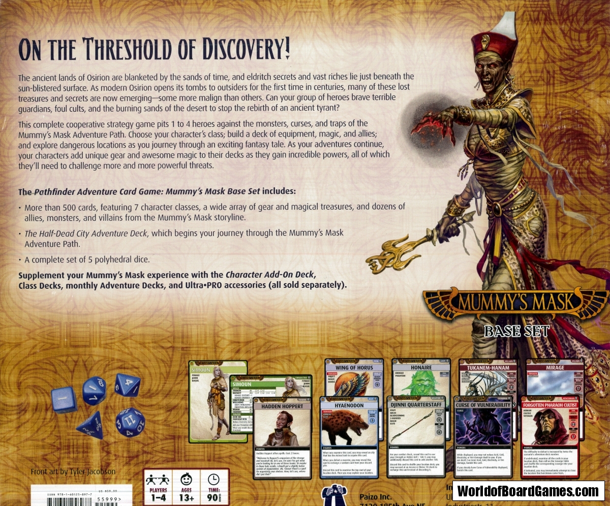 Pathfinder Adventure Card Game Mummy's Mask Base Set