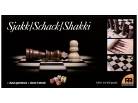 Schack/Chess - Backgammon - Dam, 30 mm (Rationella Media)