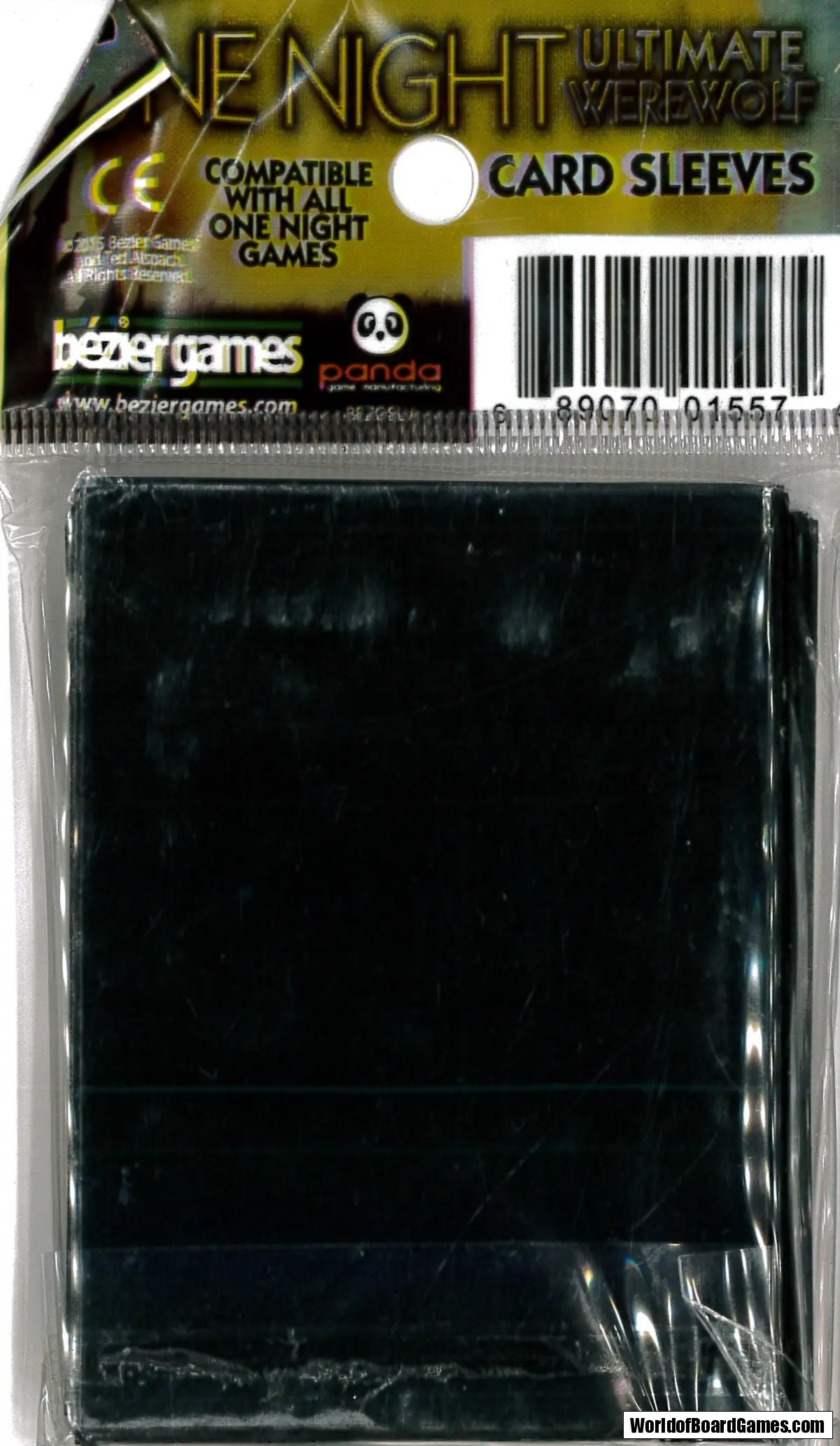 One Night Werewolf Card Sleeves (50 Pack) - WorldofBoardGames.com One Night Werewolf Card Sleeves (50 Pack) - WorldofBoardGames.com