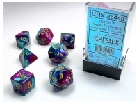 Gemini - Purple-Teal/Gold - Dice set