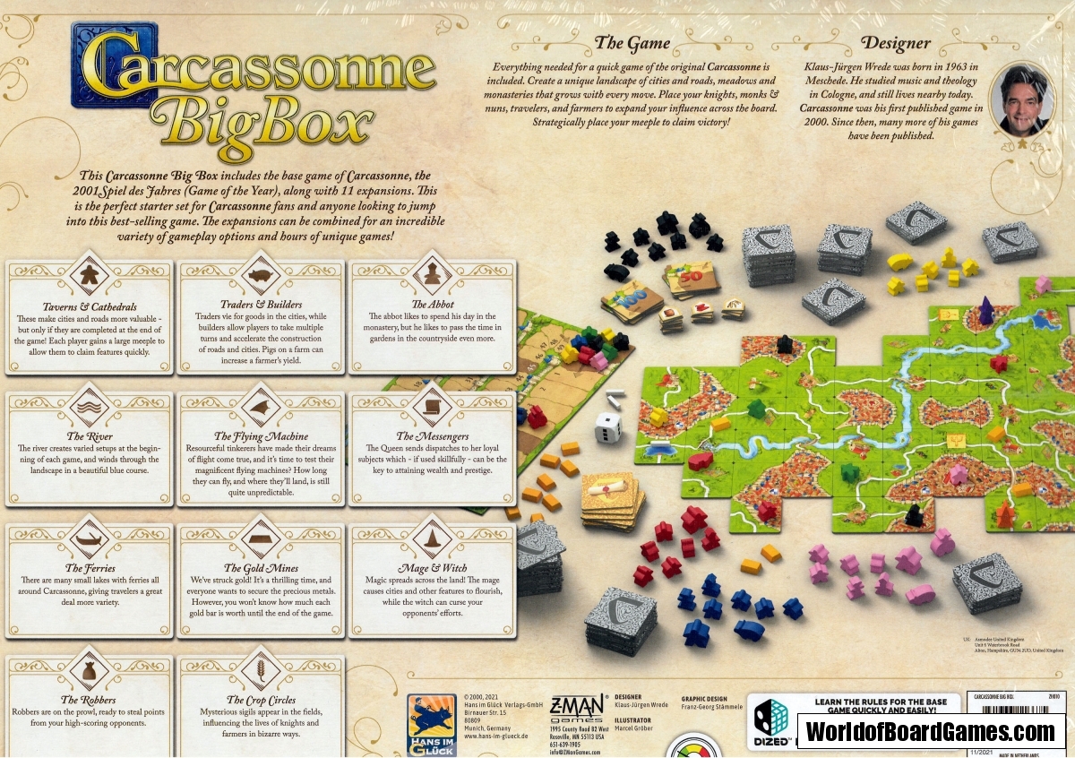 Carcassonne : Big Box 2021