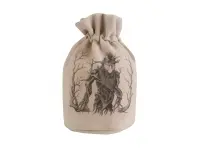 Dice Bag - Forest, Beige & Black