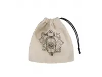 Dice Bag - Dwarven, Beige & Black