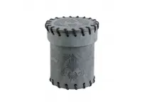 Dice Cup - Flying Dragon, Graphite Suede