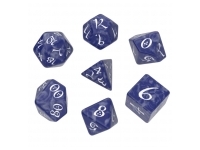 Dice Set - Classic RPG, Cobalt & White