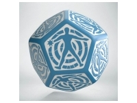 Dice - Hit Location, Blue & White - D12, 1st