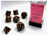 Scarab - Blue Blood/Gold - Dice set