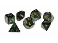 Scarab - Jade/Gold - Dice set