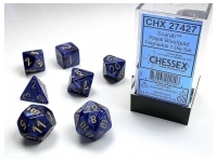 Scarab - Royal Blue/Gold - Dice set