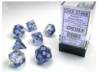 Nebula - Black/White - Dice set