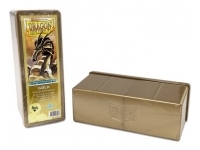 Dragon Shield Four Compartment Box: Gold