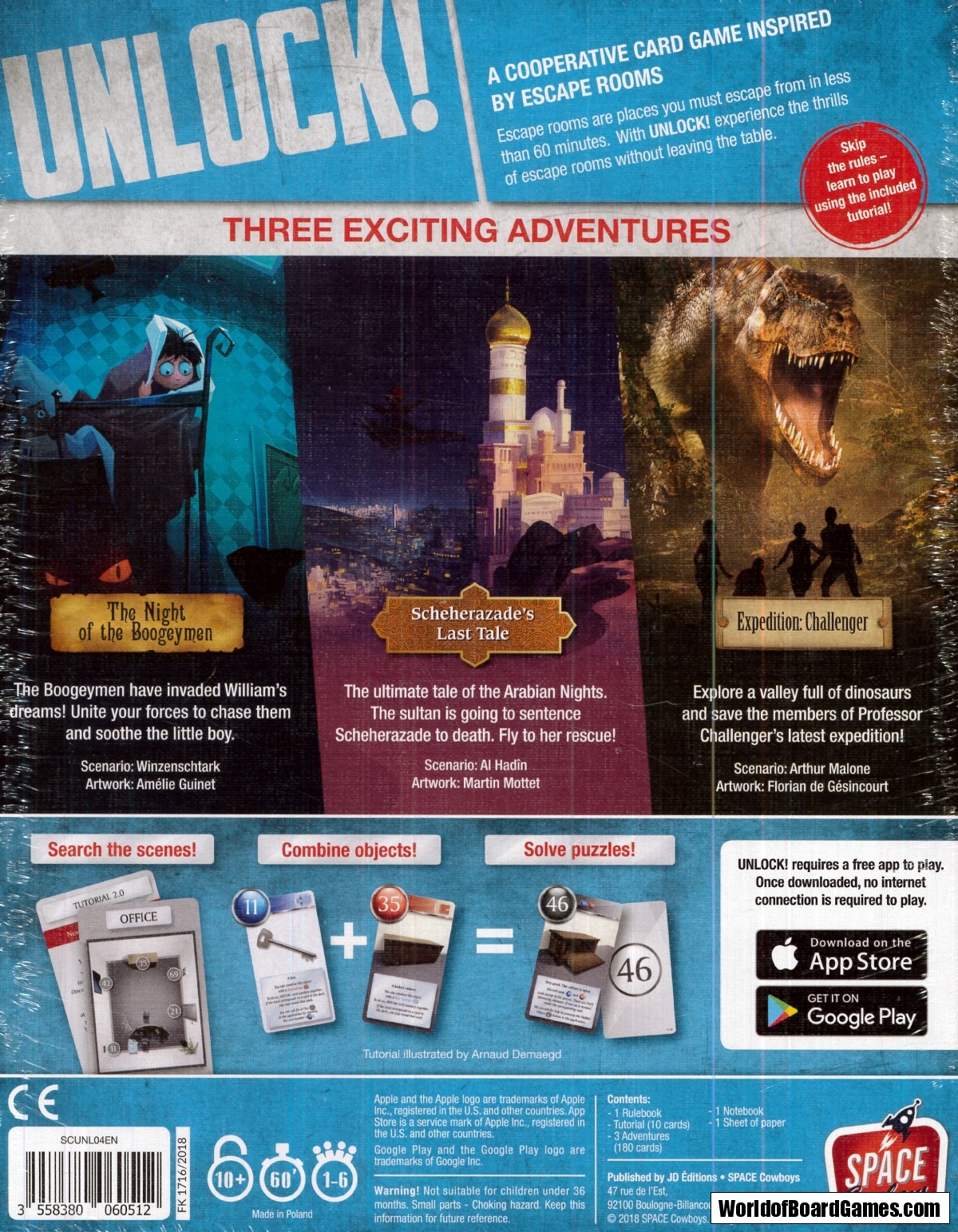 Unlock! Exotic Adventures - WorldofBoardGames.com